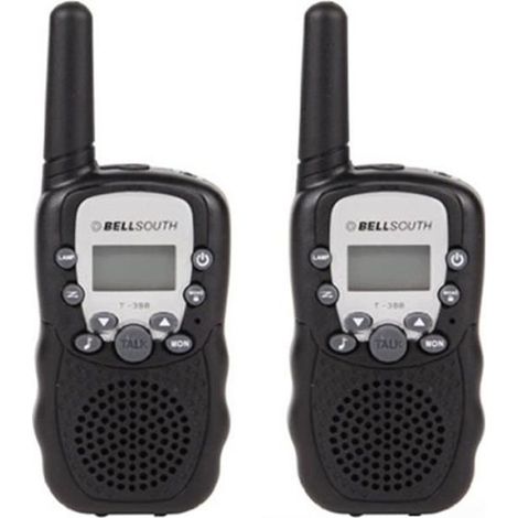Talkie Walkie 22 Canaux Avec Ecran LCD Portée 3 à 5 km Pour Les Enfants / BEBE NOIR (1/3)