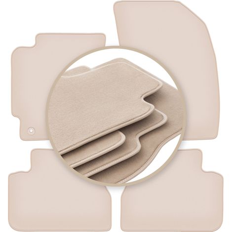 Beige PREMIUM-Matten für: Daewoo Magnus Limousine 2006-2012