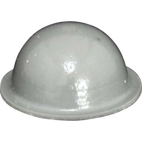 TOOLCRAFT PD2190G Gerätefuß selbstklebend, rund Grau (Ø x H) 19 mm x 9.5 mm 1 St.