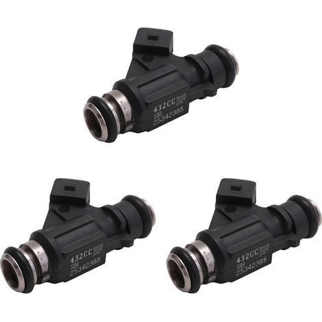 3 injecteurs de carburant pour moteurs Mercury Marine EFI 4 temps 30, 40, 50 et 60 CV (2002-2010) - Références : 25342385 et 93345842 (1/5)