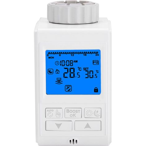 Actionneur thermique électrique pour vanne d'eau, système de chauffage au sol, régulation température ambiante (1/5)