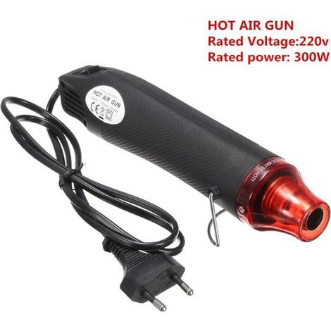 300W Pistolet à Air Chaud Electrique Température Shrink FIMO Timbre Sceau