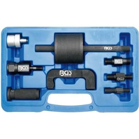 BGS 62635 Juego de extractores de inyectores diésel 8 piezas