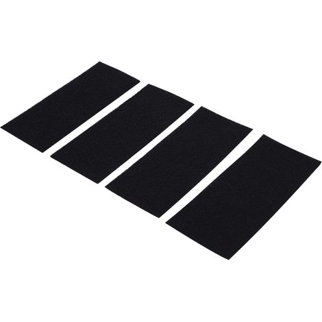 Lot De 4 Filtres à Charbon Actif Universels en éPonge pour Purificateur d'air, Filtres De Climatisation, Filtres en éPonge CarréS De Remplacement AdaptéS Au Purificateur d'air (1/5)