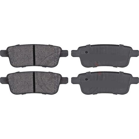 KIT PASTIGLIE FRENO POSTERIORI compatibile con RENAULT KANGOO / GRAND KANGOO (KW0/1) / PASTIGLIE FRENANTI AUTO OEM P 68 043 , / SOSTITUZIONE DIRETTA / BASSA POLVERE / SILENZIOSO