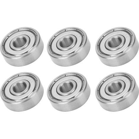 10PCS Roulements à Billes S626Z 6x19x6mm Acier Inoxydable pour Patins à Roulettes Pièces (1/5)