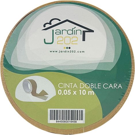 Cinta adhesiva doble cara para césped y cauchos 10m x 50mm (1/6)