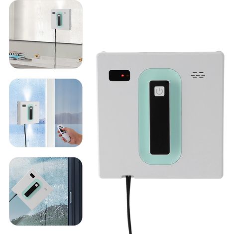 Smarter Fenstersauger, automatischer Fensterputzroboter, für Fenster, Fliesen und Spiegel, Fernbedienung und APP-Steuerung