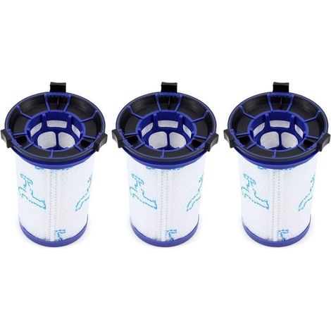 Lot de 3 Filtre de remplacement pour Rowenta Air Force 360 / X-Pert Essential 260 Aspirateur sans fil RH9037 RH9038 RH9039 RH9051 RH9057 RH9079 RH9081 RH9086 (Alternative au ZR009001) (1/5)