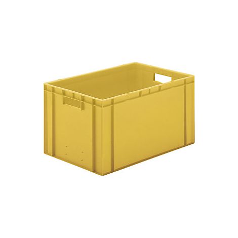 Caja de transpuerta 600x400x320 mm amarillo