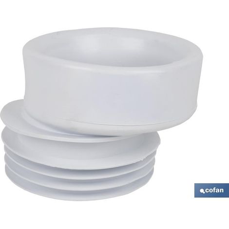 Manicotto Di Collegamento Eccentrico Per WC Ø110 mm (1/5)