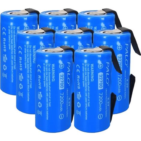 Batterie LiFePO4, capacité de 7200mAh, décharge maximale de 55A, 8 (1/2)