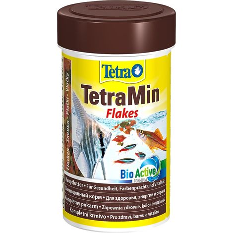 Tetra Min Flakes 100ml - mangime in scaglie per pesci (1/2)
