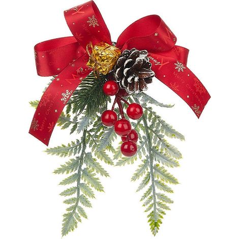Set mit 10 eleganten und dekorativen Weihnachtsdekorationen für saisonale Geschenkboxen (1/5)