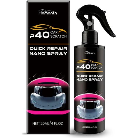 Nano-Pflegespray für Autokratzer – Reinigung, Fleckenentfernung, Politur und Pflege von Lackkratzern – 120 ml -- DE (1/5)