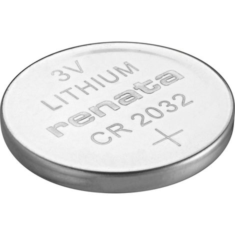 BATTERIA a BOTTONE al litio CR2032 RENATA 3V