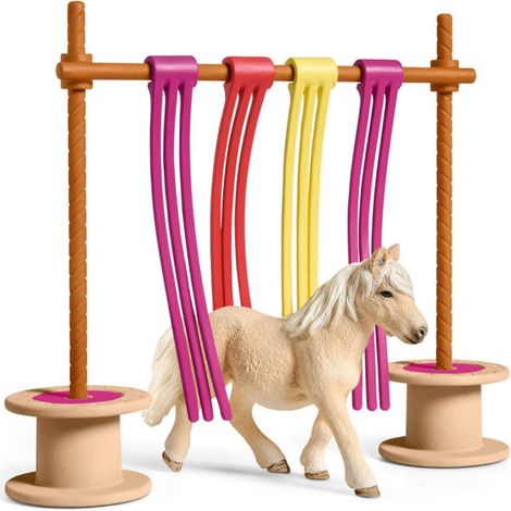 Ensemble de rideaux Schleich 42484 Farm World Ponny Flutter (1/4)