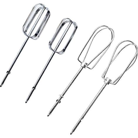 4 pièces main robot batteurs pour noir DECKER universel acier inoxydable électrique main robot fouet remplacement (1/5)