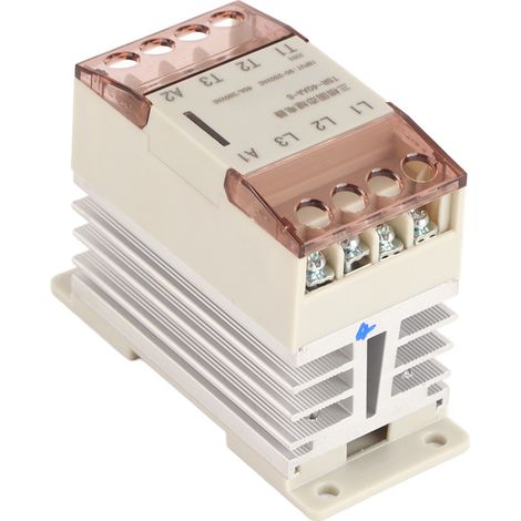 Halbleiterrelais (SSR): Eingang 90–250 V AC, Ausgang 24–380 V AC. Hausautomatisierungszubehör: TSR 40AA S 40A (1/5)