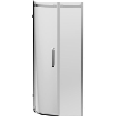 Series 10 Chrome 900mm Inline Quadrant Shower Enclosure (1/5)