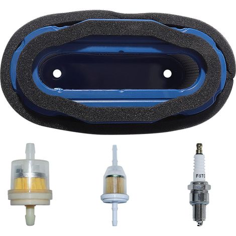 Filtre à air et carburant pour Cub Cadet RZT50 pour KAWASAKI 11013-7027 Kit de maintenance de réglage, Assemblage de filtre à air, Filtre à carburant, Bougie d'allumage (1/5)