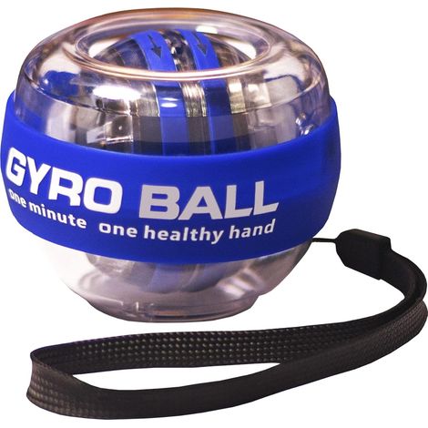 Balle de renforcement des poignets à cinq niveaux de couleur pour hommes, appareil d'entraînement de la force de préhension, balle gyroscopique pour exercices des poignets, balle spirale de fitness (1/5)