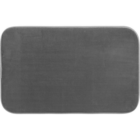 Tapis SDB Mémoire de forme Gris (1/8)