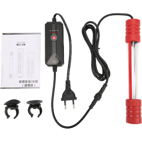 Lampe germicide pour Aquarium, stérilisation à ultraviolets, 22V (1/5)