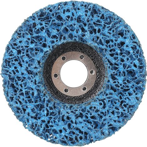 disques abrasifs en polyéthylène pour décapage de peinture et antirouille, meule de 125 mm pour meuleuse d'angle