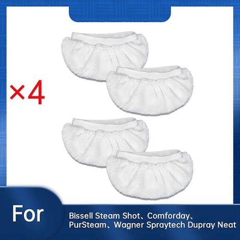 Set mit 4 Mikrofasertüchern für Steam Shot Dampfmopp, Neat Dampfreiniger (1/5)