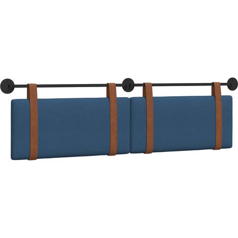 Hängevorderseite Wandmontiert Blau 190 x 55 x 5 cm Antikes PU vidaXL