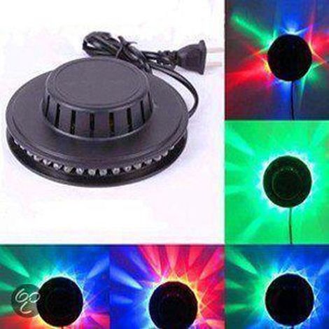Lampada da parete a LED nera RGB Disco Tornado UFO