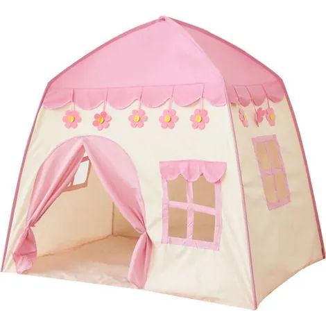 Tente de jeu pour enfants, idéale pour les filles et les garçons. Cadeau parfait pour les tout-petits et les enfants, pour jouer à l'intérieur ou à l'extérieur. (1/3)