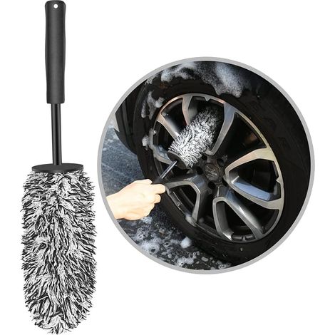 Brosse jantes microfibre sans métal (1/5)