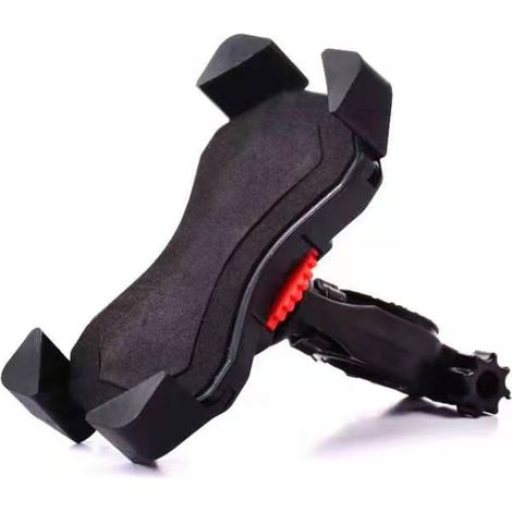 Support Téléphone Vélo Support Smartphone de Moto, Universel Porte Vélo du Guidon avec 360° Rotation pour 3,5 à 6,5 Pouces GPS pour Smartphones Autres Appareils (1/2)