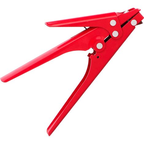 TS-519 Selbstsicherndes Befestigungsmittel-Schneid- und Zangenwerkzeug – Ganzmetall – Geeignet für Befestigungselemente bis zu 0,9 cm Breite (1/4)