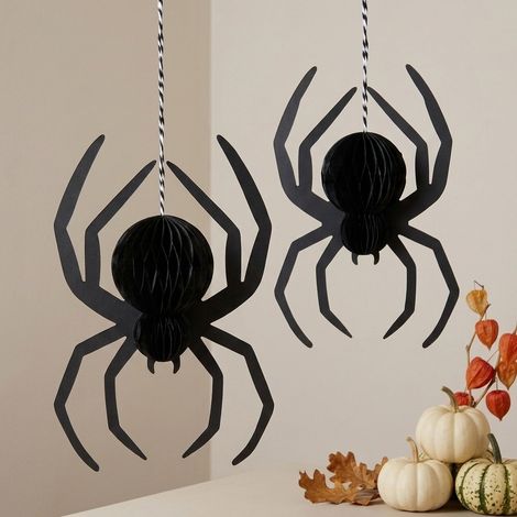 Festive Honeycomb Halloween Decoration (1/2)