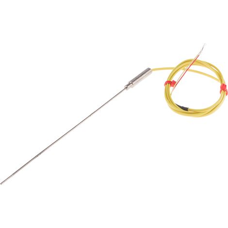 Thermocouple type K Ø 1.5mm, L 150mm, +1100°C max à Câble ( Prix pour 1 ) (1/2)