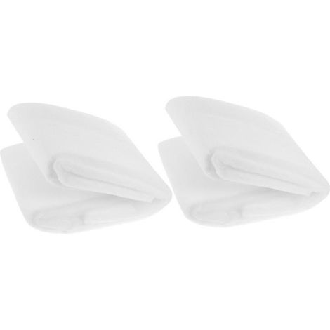 2 morceaux de coton filtrant pour aquarium (1/3)