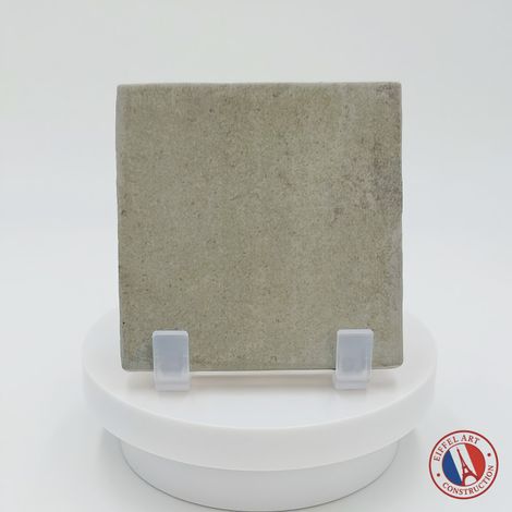 Aelle - carrelage sol / mur effet zellige bejmat gris 10x10 cm mate ARGILE CONCRETE - Vendu par boîte de 0.60 m² (1/3)