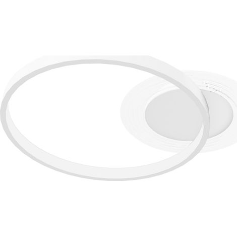 Lámpara de techo LED, temperatura de color ajustable, 30 W, blanca