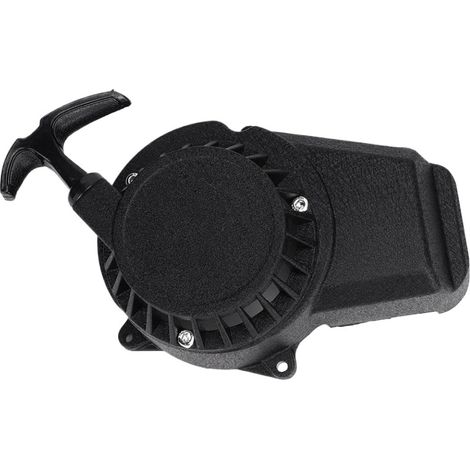 Démarreur à tirette pour mini-motos/quads 47cc/49cc (noir) Démarreur à tirette en aluminium (1/2)