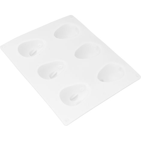 Moule à savon DIY 6 cavités en silicone souple, forme animale, multifonction réutilisable pour bougies et savons artisanaux. (1/5)
