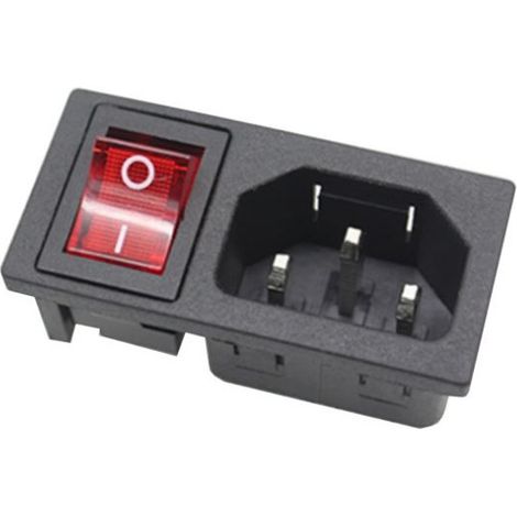 Zócalo de Alimentación con Interruptor Basculante AC03A (1/5)