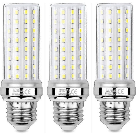 Lot de 3 ampoules LED 20 W (équivalent 150 W incandescent), 2 300 lm, blanc neutre 4 000 K, culot E27 à vis Edison (f20241122119) (1/5)