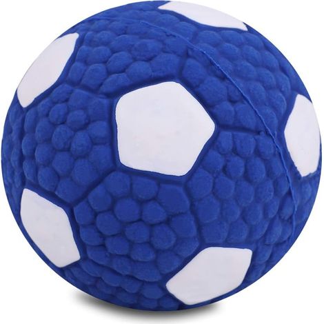 Kauspielzeug für Hunde, Ballspielzeug für Hunde, Quietschspielzeug für Hunde, Zahnreinigungsball, bissfester Ball, interaktives Hundespiel
