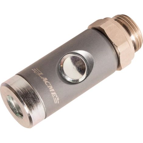 LACME Raccord coupleur de sécurité Ø8 intérieur tuyau - 1/2 M - RAC2150S - 364610