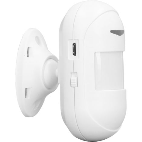 Tür- und Fensteralarm mit PIR-Bewegungsmelder für den Innenbereich, wiederaufladbar per USB (1/5)