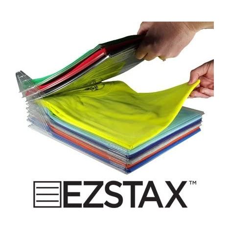 Sistema di organizzazione abbigliamento EZSTAX, Salvaspazio (1/4)