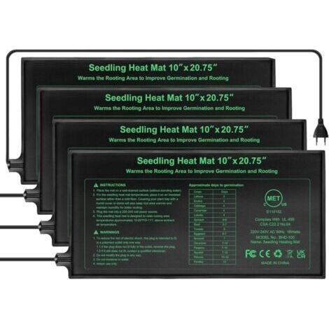 Manta térmica para semilleros, manta térmica para invernadero, manta térmica impermeable para germinación de semillas, manta térmica hidropónica para germinación de semillas.
